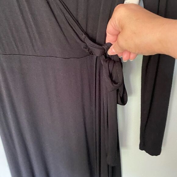 Black express wrap dress XS - Picture 3 of 7